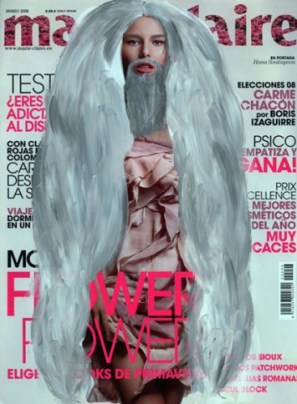 Carmela García. "Bigotes estafadores de chicas". 2012